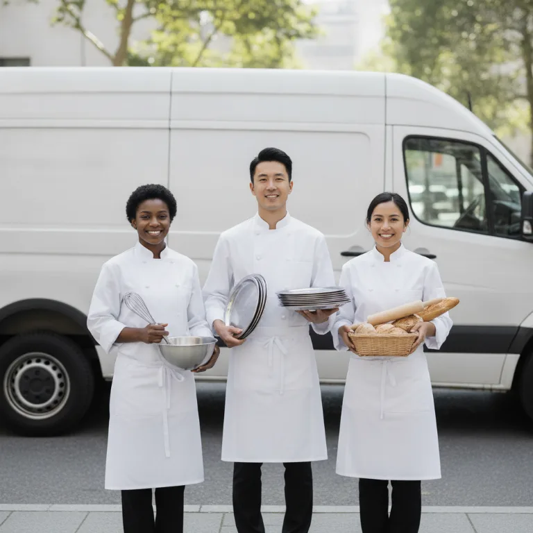 Catering Team in Neubrueck